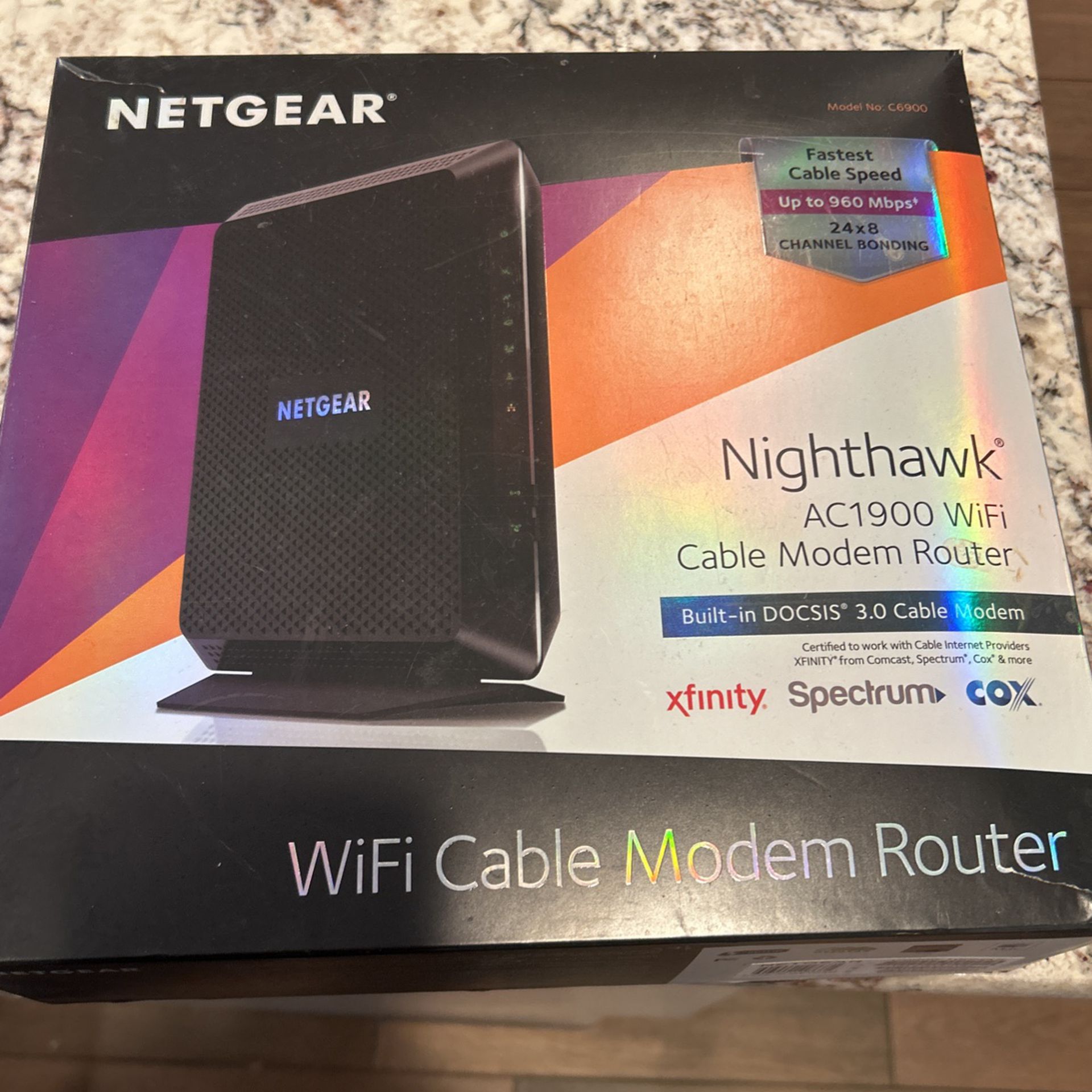 Netgear Cable Modem Router.