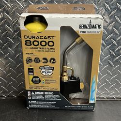 Bernzomatic Duracast 8000 Pro MAP Torch Kit