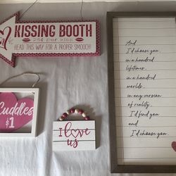 Lot of Valentines Day Decor