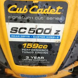 Cub Cadet Lawn Mower