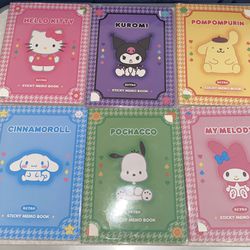 Sanrio Memo/Sticky Note Book XxSanrio 