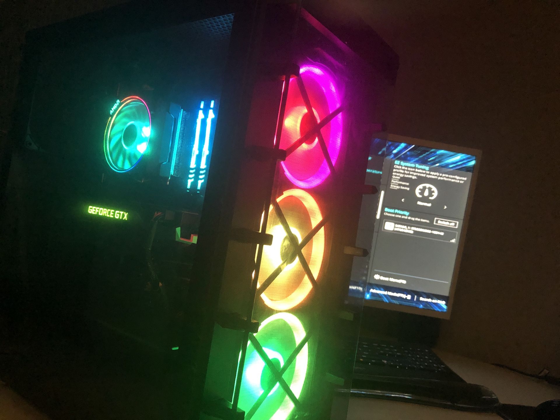 New Gaming PC * Ryzen 7 3700x * Nvidia 1070 Founders * Asus TUF B450 * Corsair iCue 465x