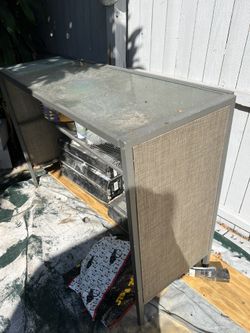 Outside Bar With Two Stools 