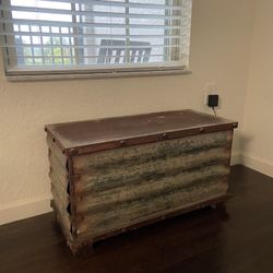 Vintage/ Distressed Storage Bench