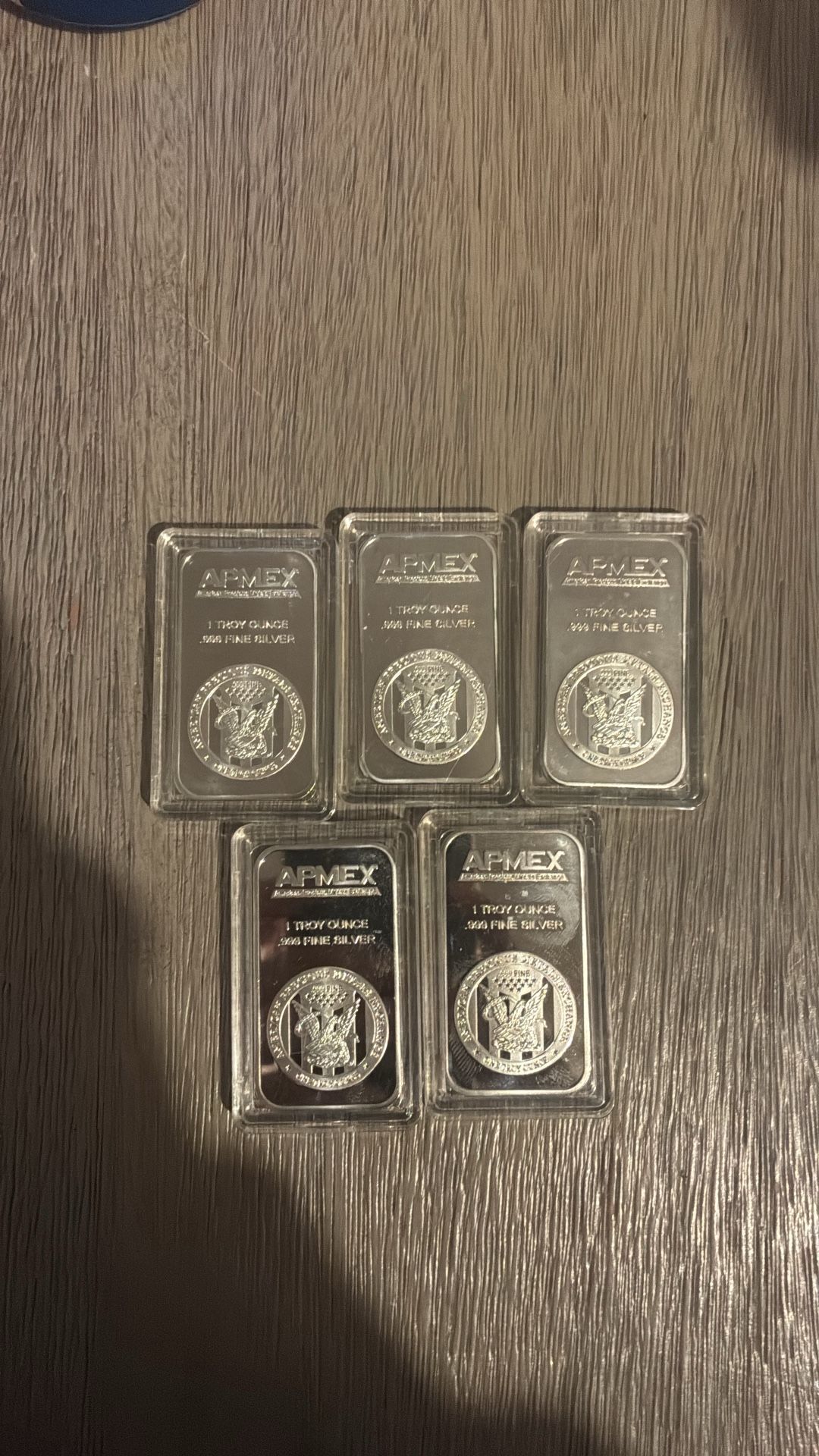 Apmex Silver Bar