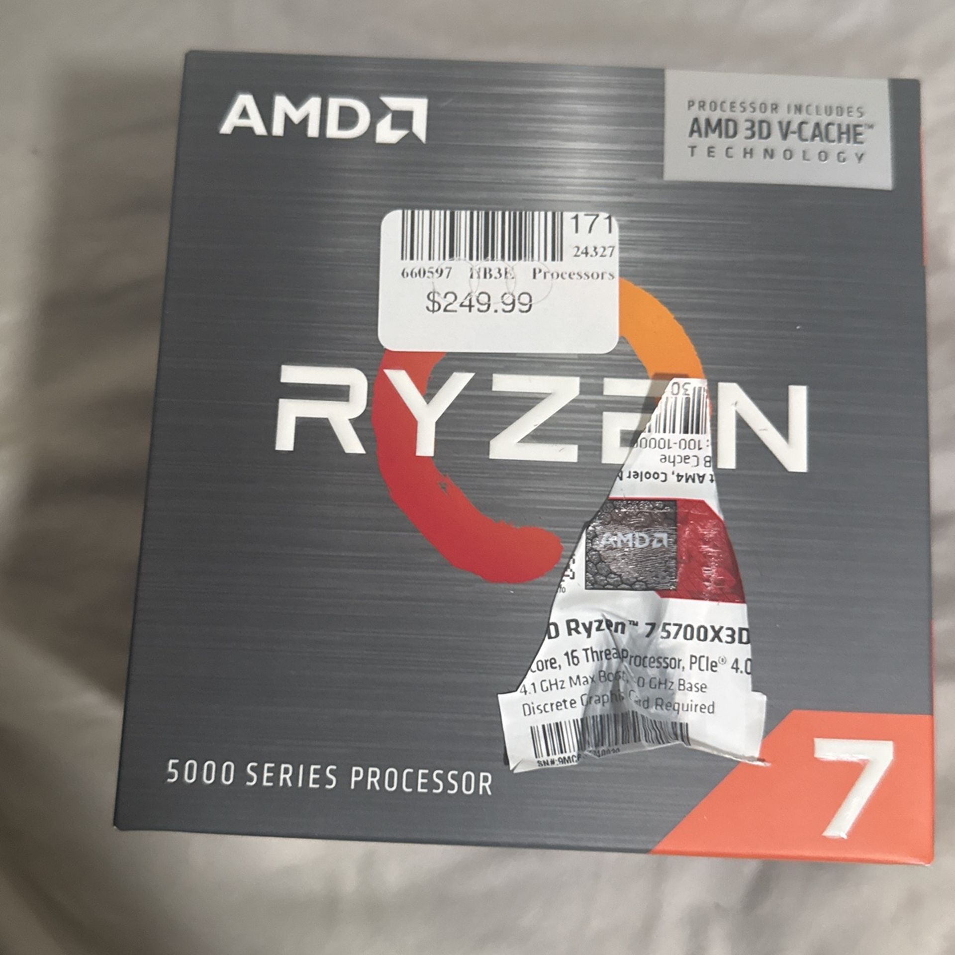 AMD Ryzen 5700x3d W/B550 Motherboard With 32GB 3600mhz Ram And RTX 3060