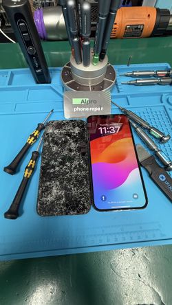 Cellphone broken Samsung. iPhone. LG.  Screen and more.