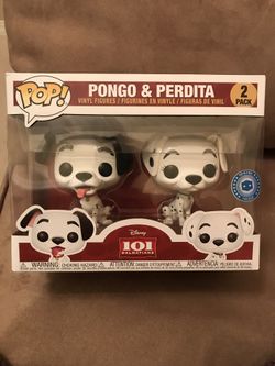Funko pop 2 pack Disney 101 dalmations pongo and perdita