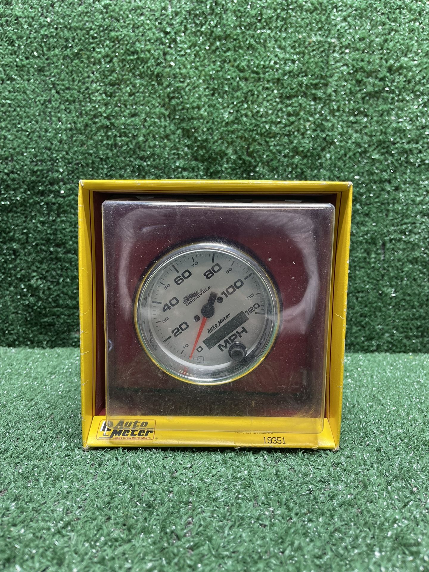 Auto Meter Pro Cycle 3-3/4” Face Electric Speedometer 0-160MPH