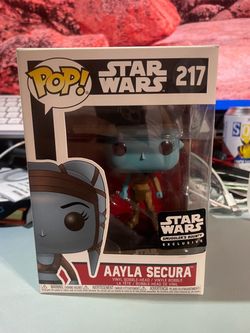 Funko Pop Star Wars Aayla Secura #217 Smuggler's Bounty Exclusive