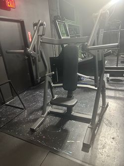 Plate-Loaded Chest Press