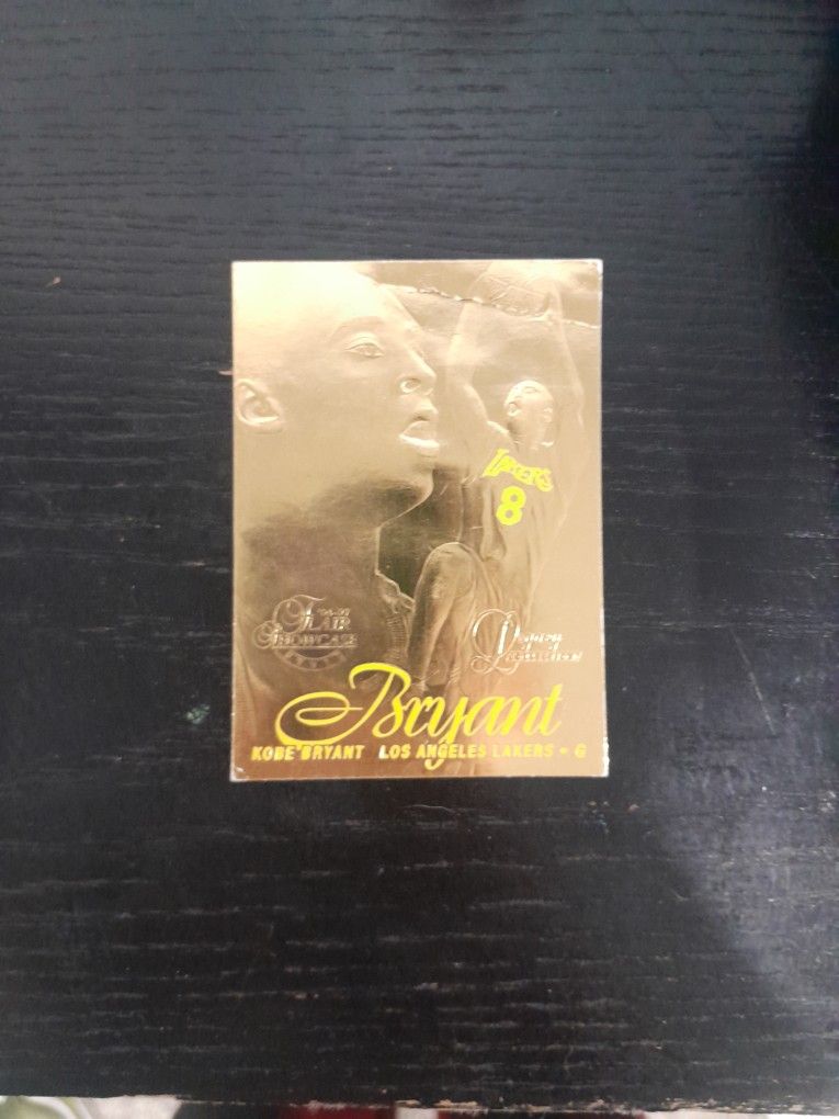 23k Coated Kobe Bryant 1414/1996 Basket Ball Card