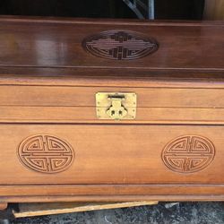 Asian Camphor Rosewood Chest