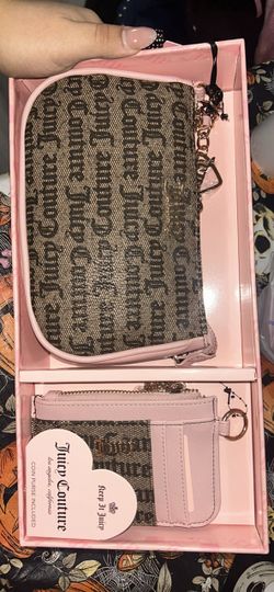 Juicy Couture Wristlet and Coin Purse Set