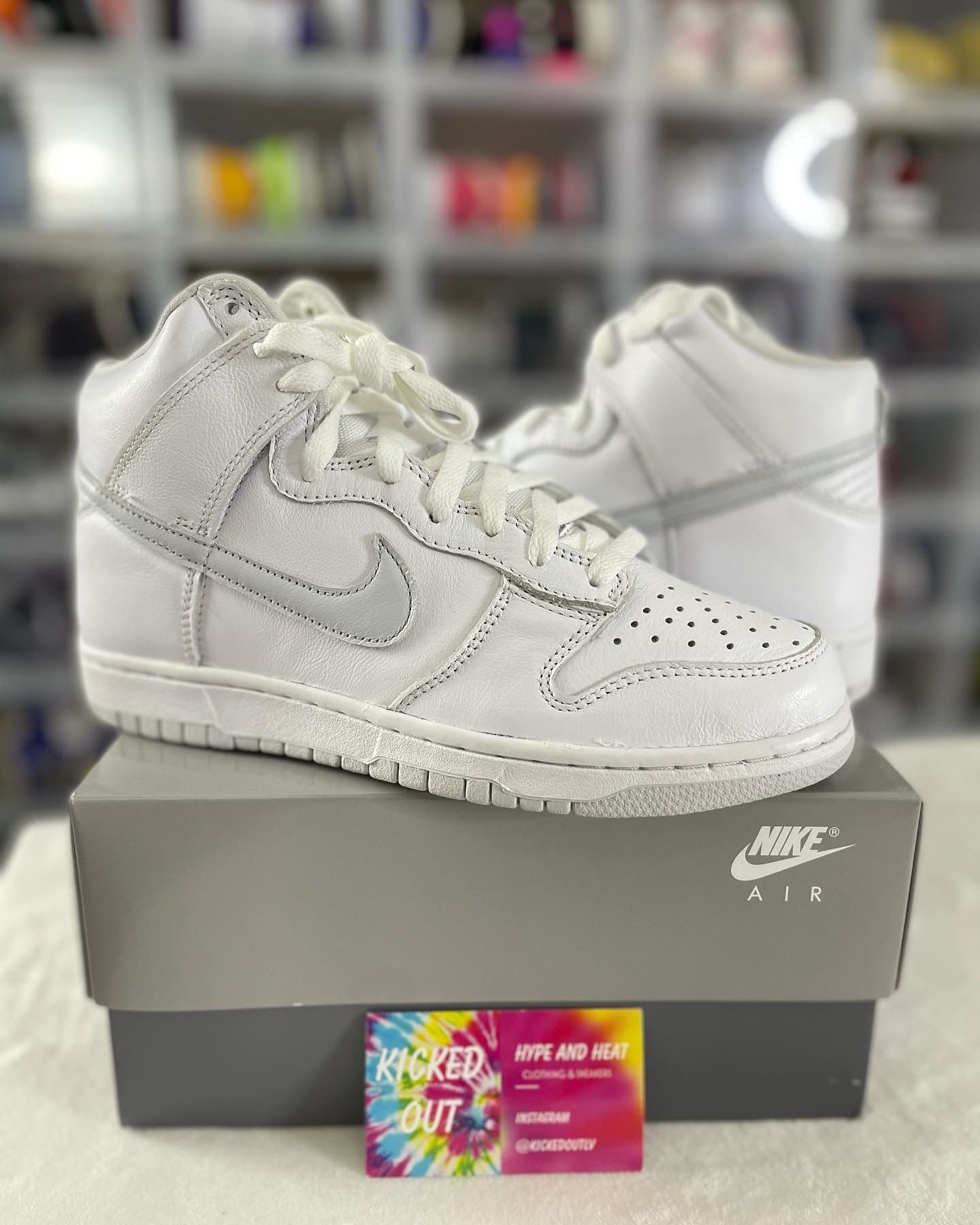 *NEW* Nike Dunk High Pure Platinum Size 7 Men