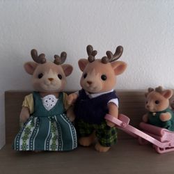 Calico Critters , Reindeer Family 