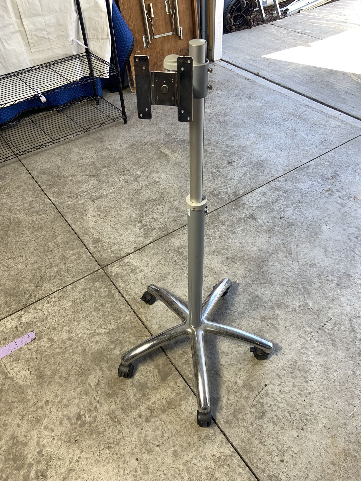 Tv Tablet Monitor Stand With Wheels