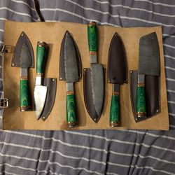 Hand Made Knife Set 