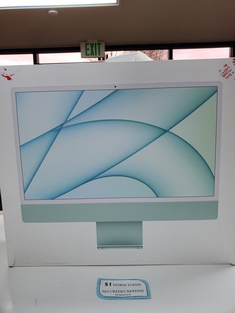 Apple IMac 24 Inch 2021 M1 Desktop -PAYMENTS AVAILABLE FOR AS LOW AS $1 DOWN - NO CREDIT NEEDED