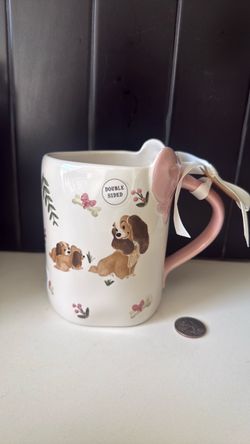 Disney Lady and the Tramp Ceramic Mug