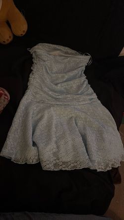 Blue dress