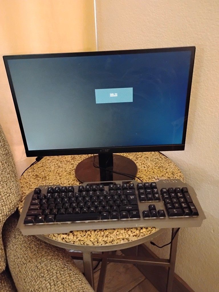 Acer Monitor & Keyboard