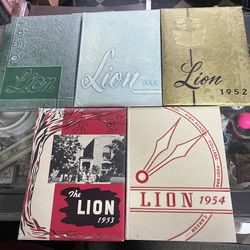 1950s Red Lion Pa Yearbooks