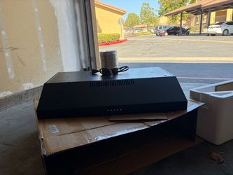 Black Under-Cabinet premium Range Hood