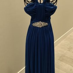 Blue Windsor Formal Prom Dress. Size 3/4