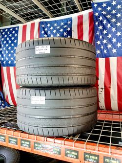✅ 2 Used Tires  315/30ZR21 MICHELIN PILOT SPORT 4S 315/30R21 AX PERFORMANCE SUMMER 315 30 21
