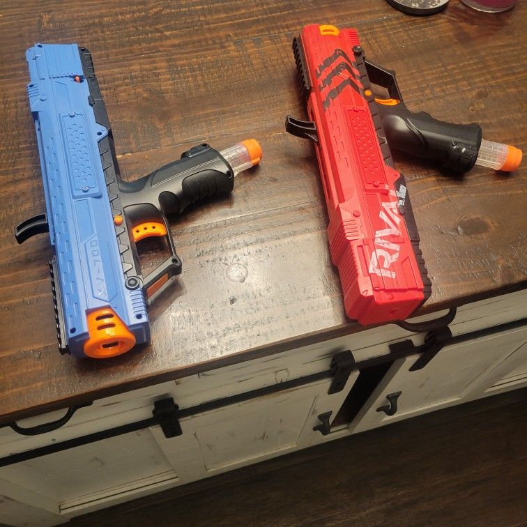  2 Rival Nerf Guns