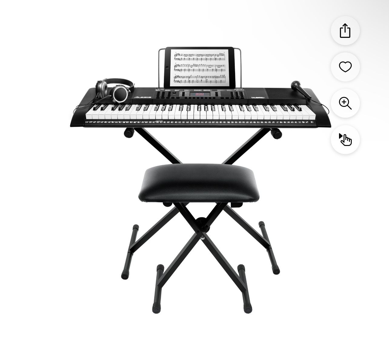 Alesis Talent 61Key Portable Keyboard for Sale in Las Vegas, NV OfferUp