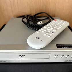 PHILCO DVD Player, Model PVD 1000 w/Remote & AV Cables — Excellent Condition
