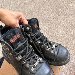 Harley Davidson Leather Boots 