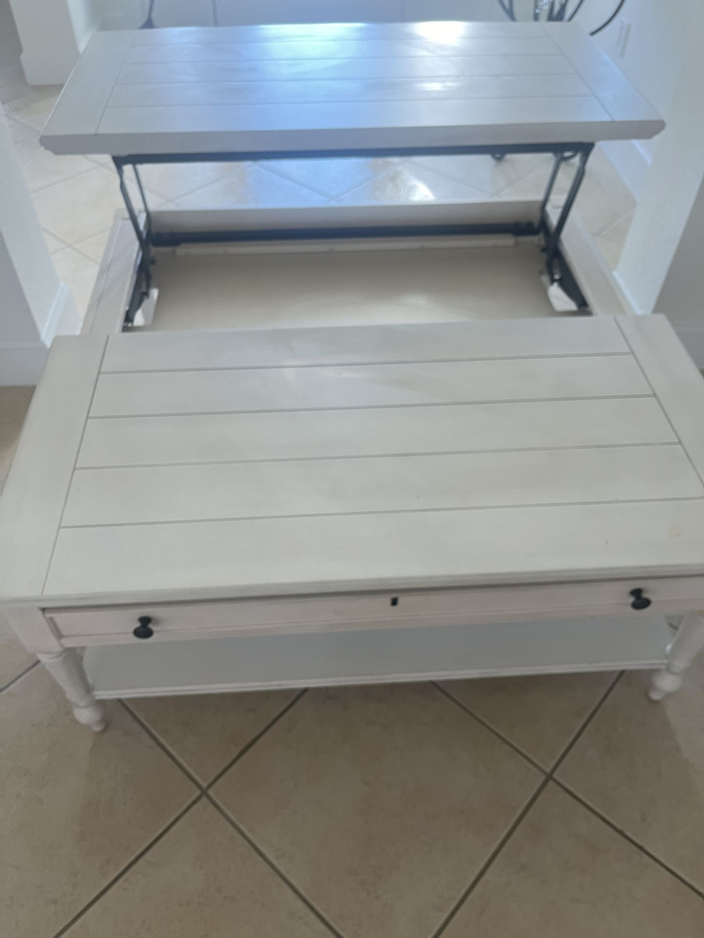 Coffee Table, Dining Table For Six And Console