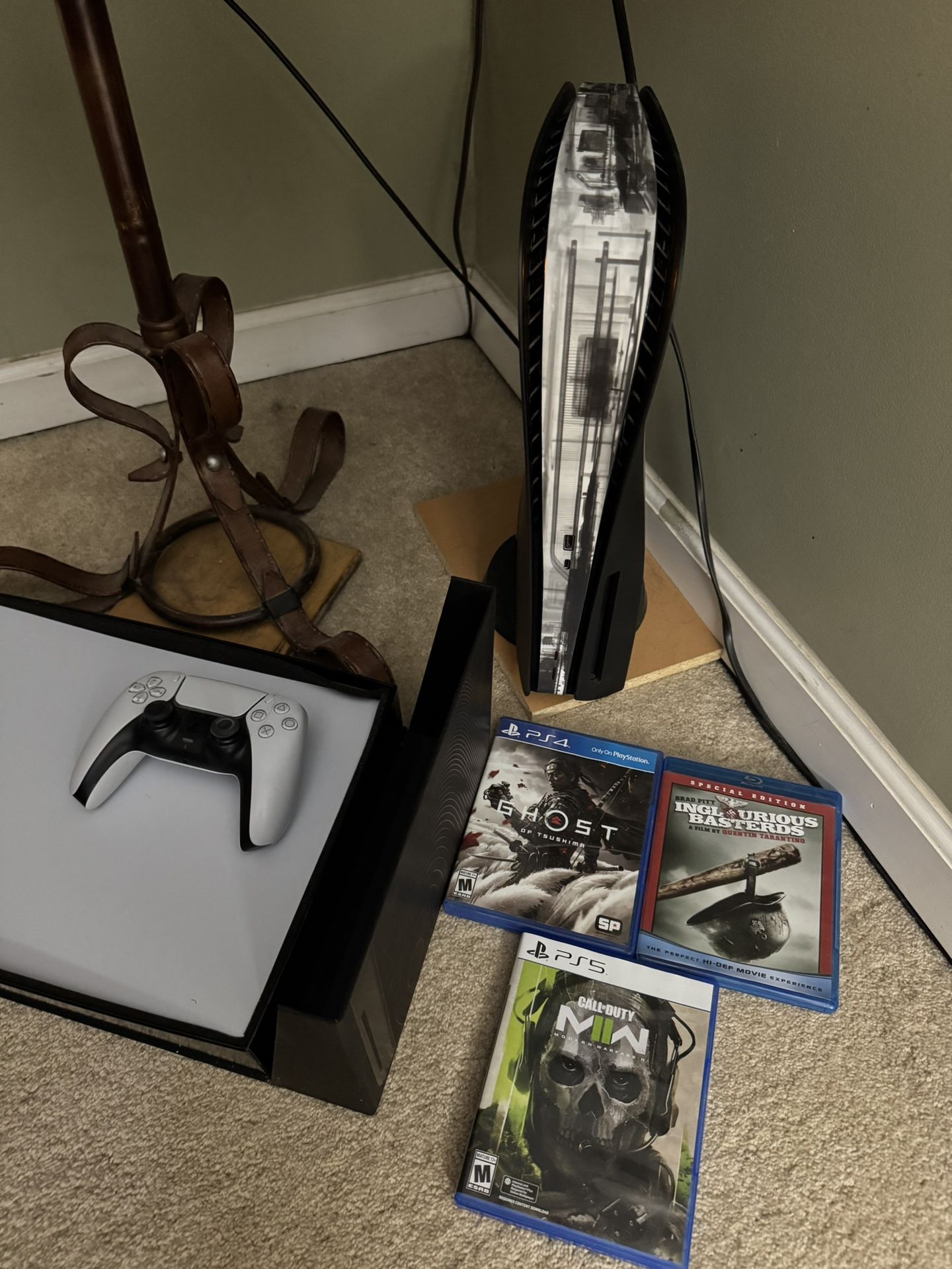 PS5 Disc Drive W/ D-brand Dark Plates+ More