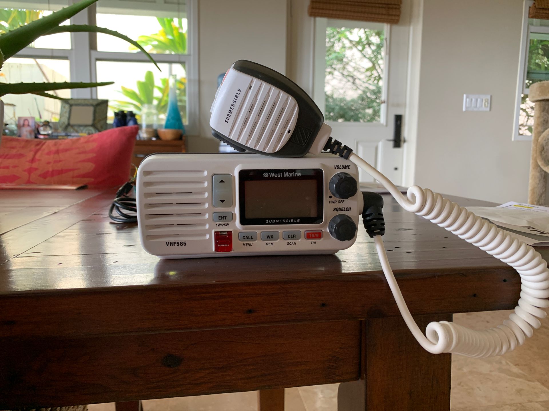 West marine VHF radio