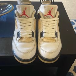 Air Jordan 4 White Cement Beaters 