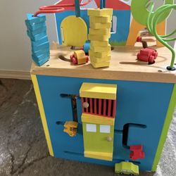 Toddler Large Wooden Play Cube