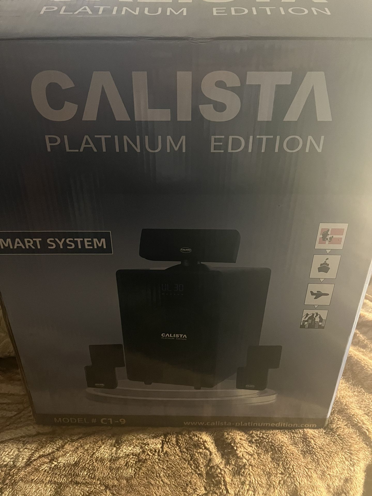 Calista Platinum Edition Home Theater System Model C1-9