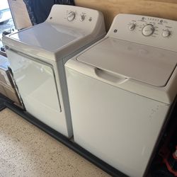 GE Washer And  electric dryer