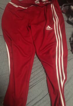 Red Adidas Joggers