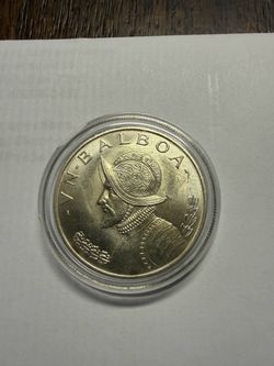 Panama Un Balboa Coin in Capsule