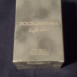 Dolce & Gabbana Light Blue Men's Cologne (New In Box)