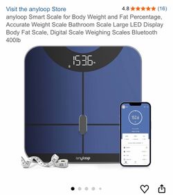 anyloop Smart Bluetooth Body Fat Scale