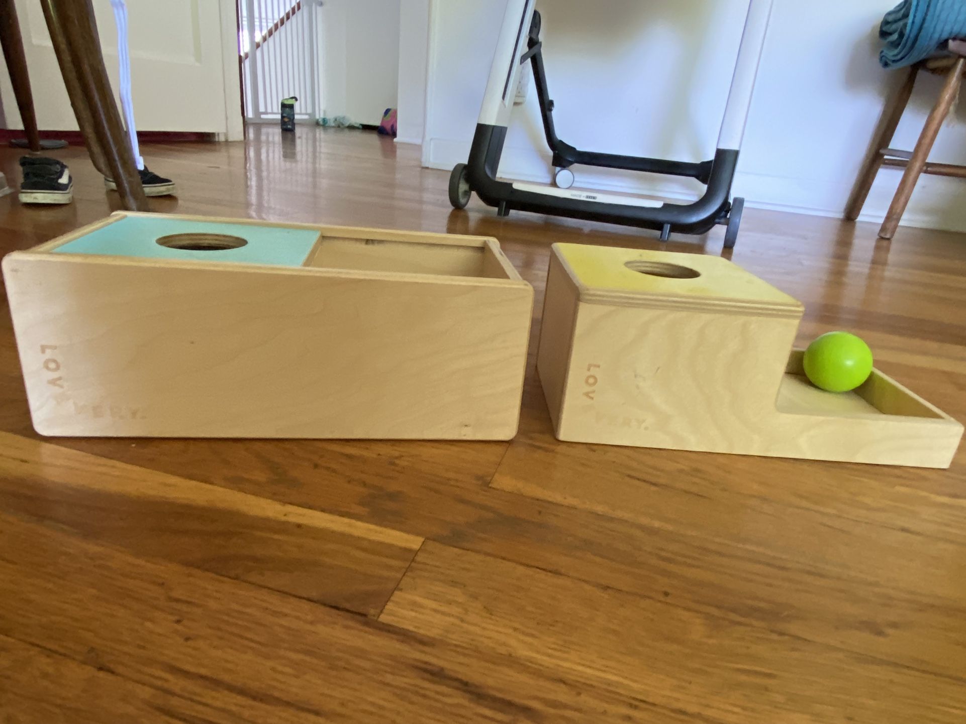 Lovevery Ball Drop Montessori Toys (2) 