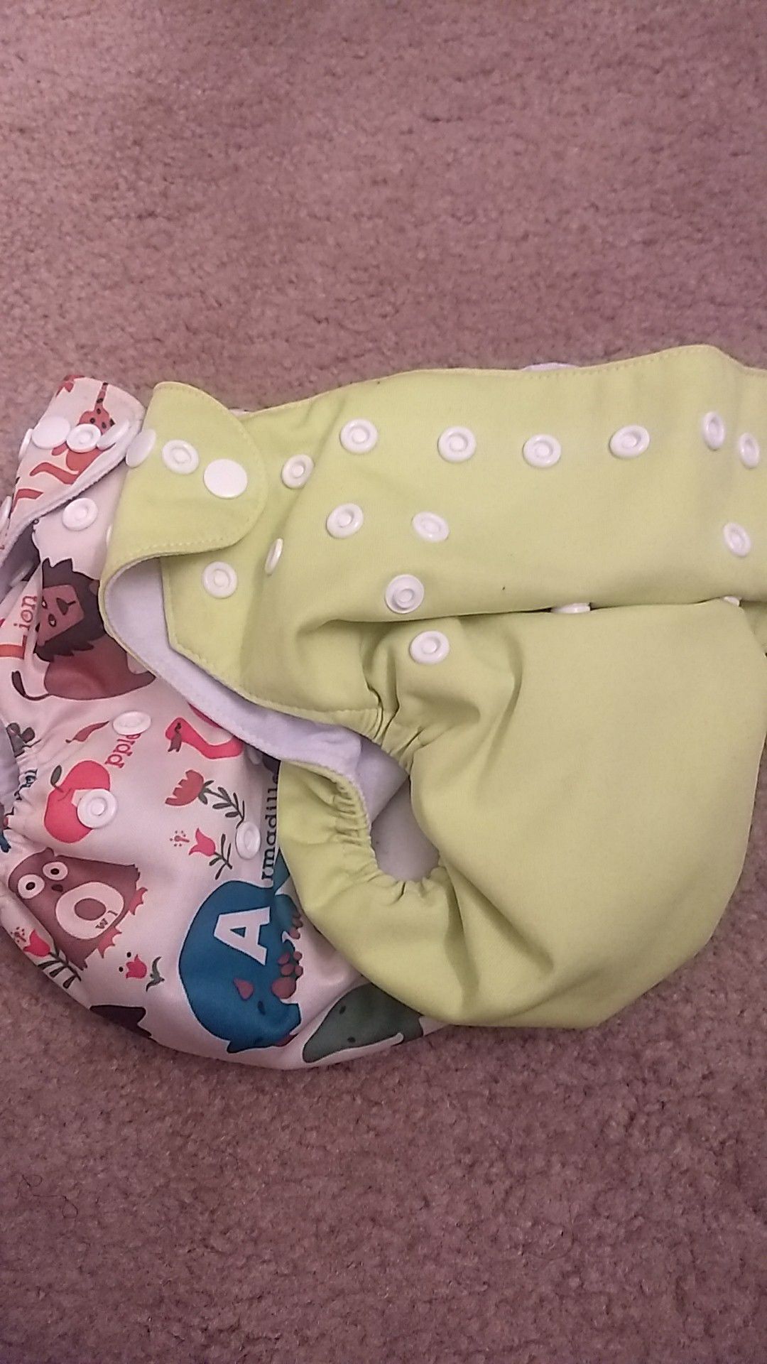 Cloth Diapers $10 for both!!