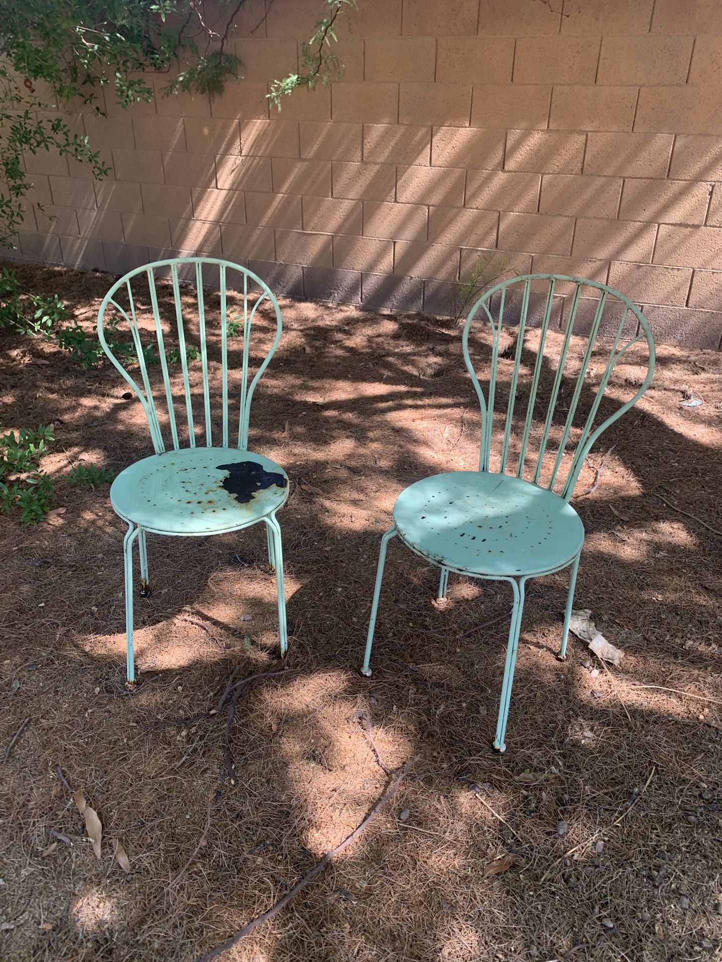 Vintage Patio Chairs!!