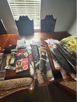 braiding hair, crochet hair , sew in an more