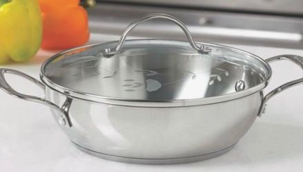 Princess House 2pc. Stainless steel casserole